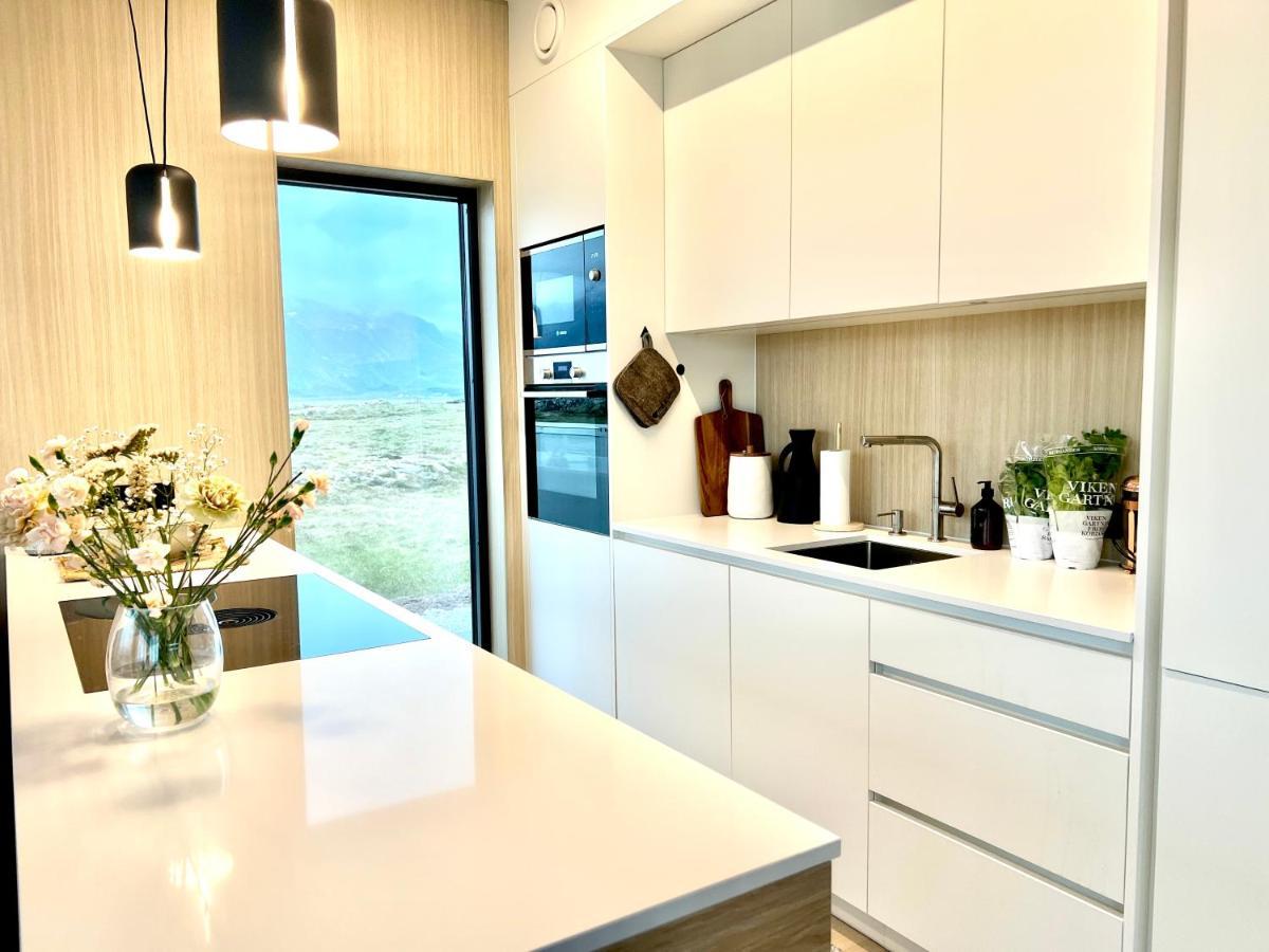 New Luxury Cabin Near Henningsvaer Lofoten Kleppstad Exteriör bild
