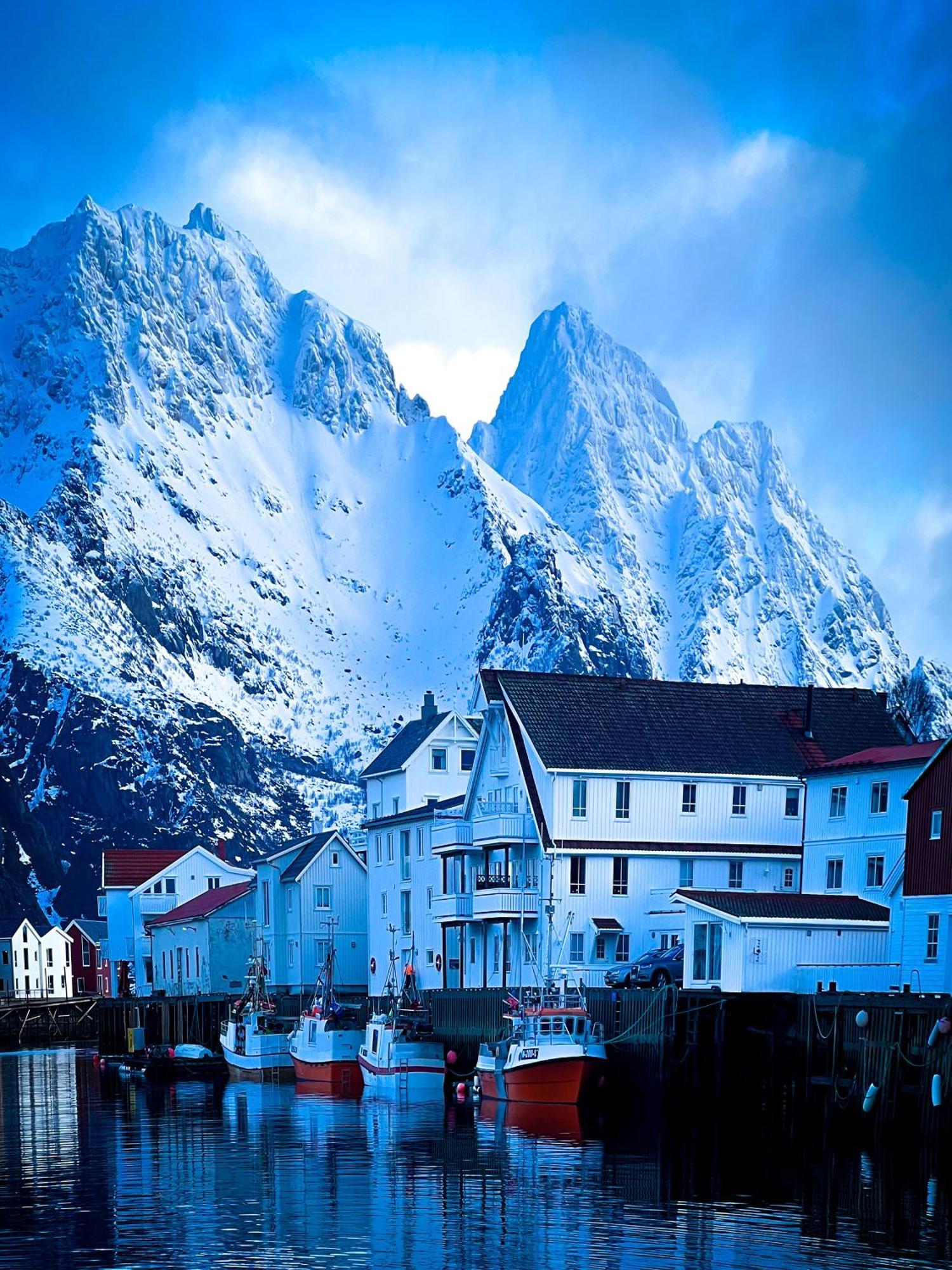 New Luxury Cabin Near Henningsvaer Lofoten Kleppstad Exteriör bild